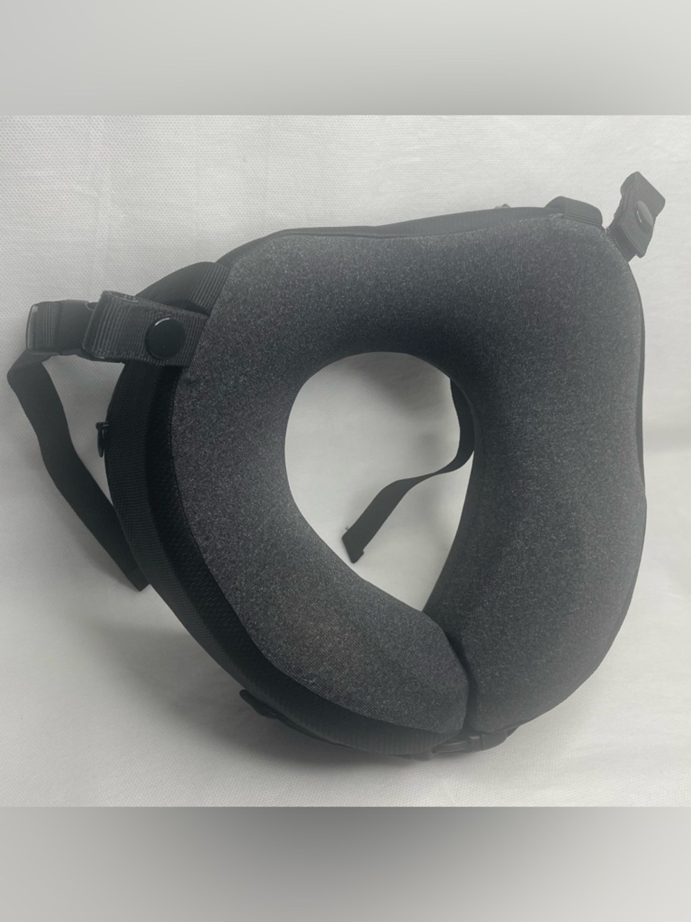 Universal Travel Pillow Highly Adjustable Straps Headrest Cradle Foam Cushion